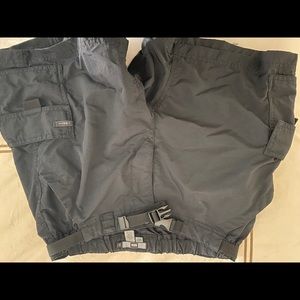 Black REI Nylon Shorts